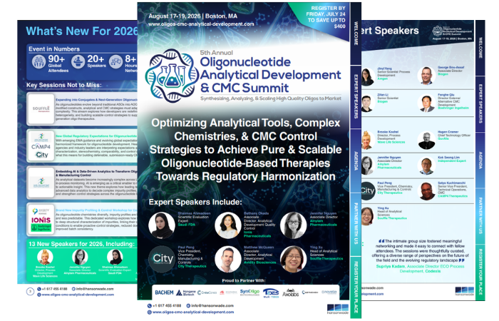 5th Oligonucleotide Analytical Development & CMC Summit